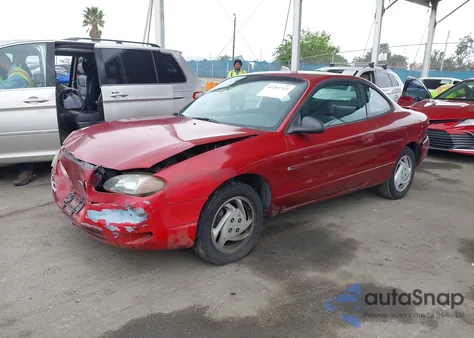 2002 Ford Escort Zx2 из США, поврежденный, VIN 3FAFP113X2R118991